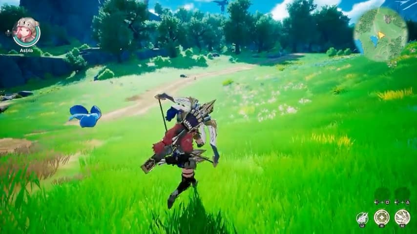 Astria shown in DragonSword Awakening gameplay