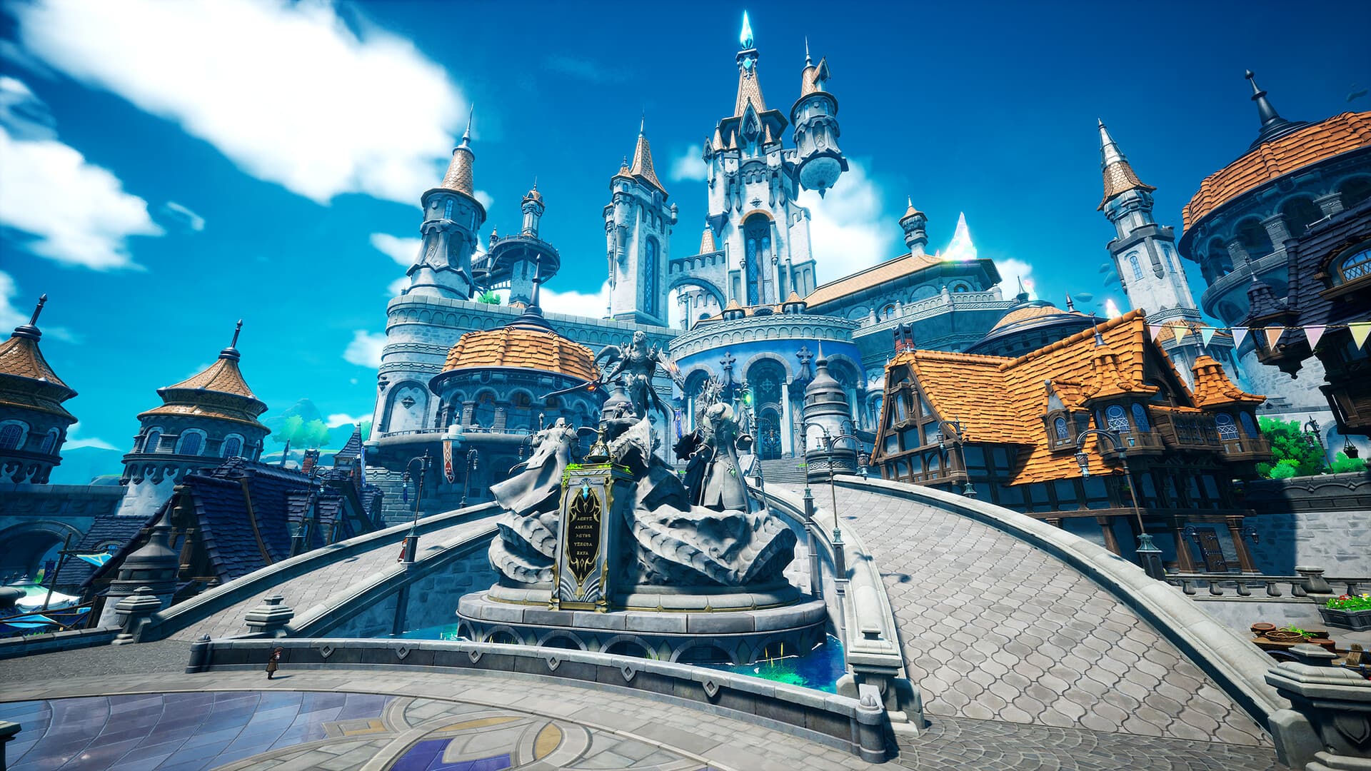 The city of Orbis in DragonSword Awakening