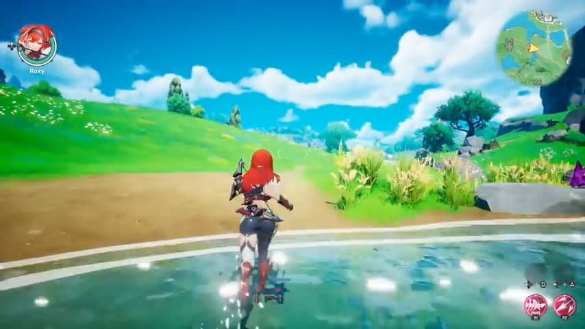 Roxy shown in DragonSword Awakening gameplay