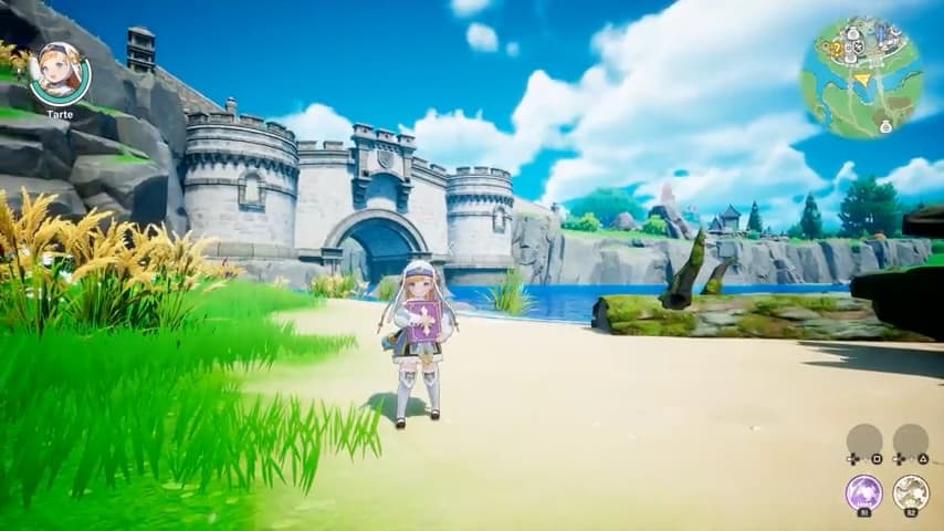 Tarte shown in DragonSword Awakening gameplay
