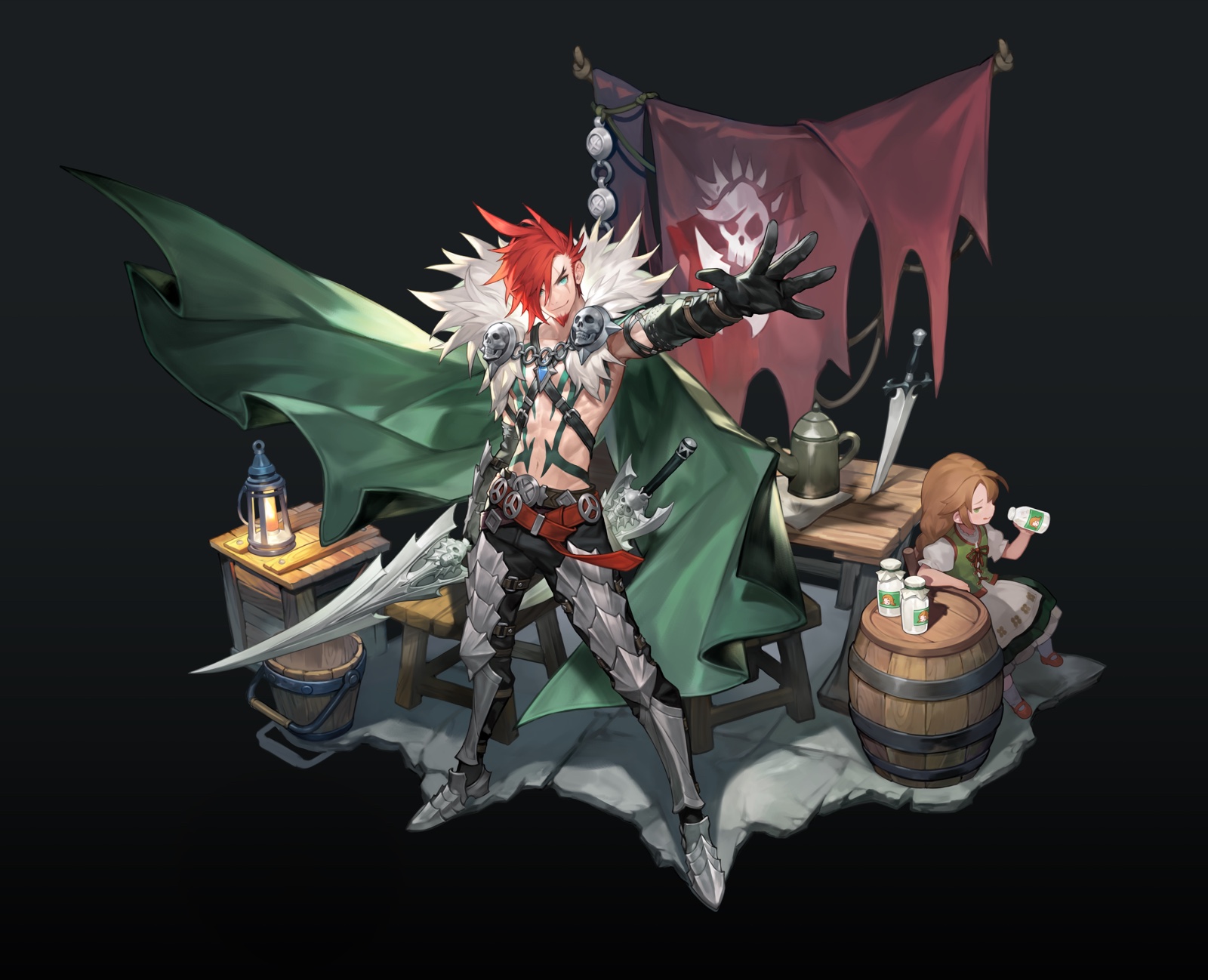 Johnny official DragonSword Awakening character artwork