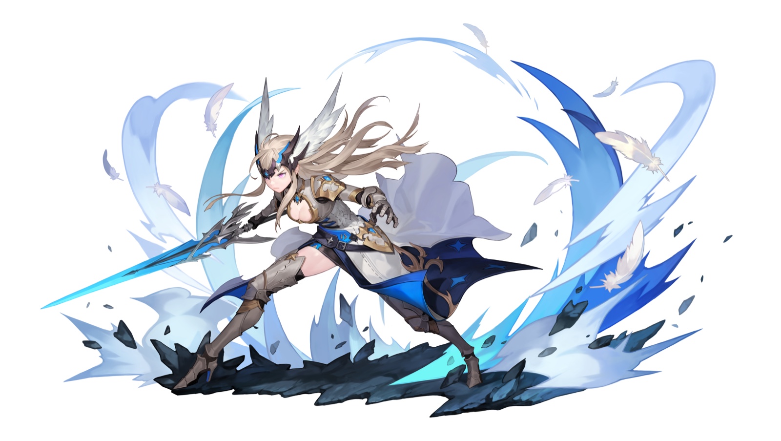 Reina official DragonSword Awakening character artwork